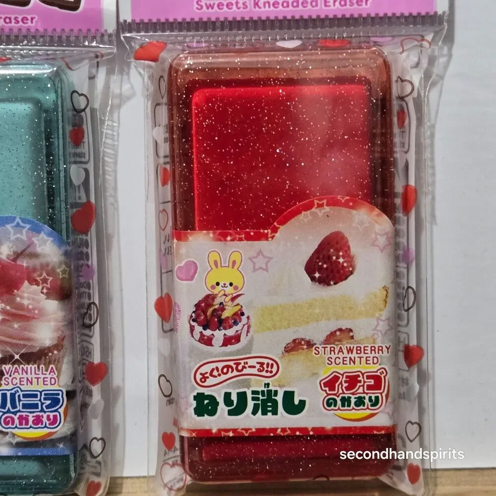 Daiso Japan Kneaded Eraser 5 Pc Lot Neri Keshi Scented Shuwa Soda Cola Dessert